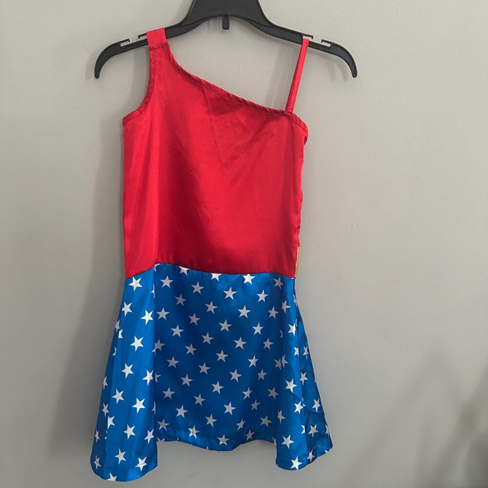Wonder Women Costume Dress Size 6/6X - Picture 3 of 8